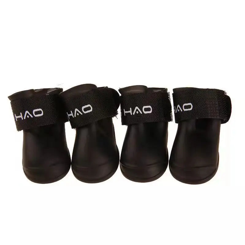 Soft Silicone Pet Rain Shoes