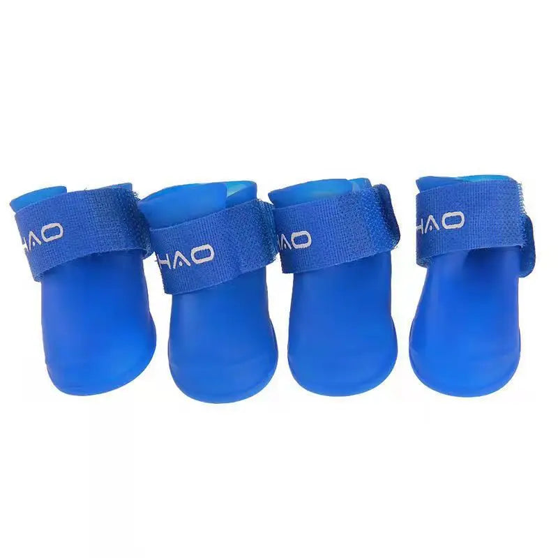 Soft Silicone Pet Rain Shoes