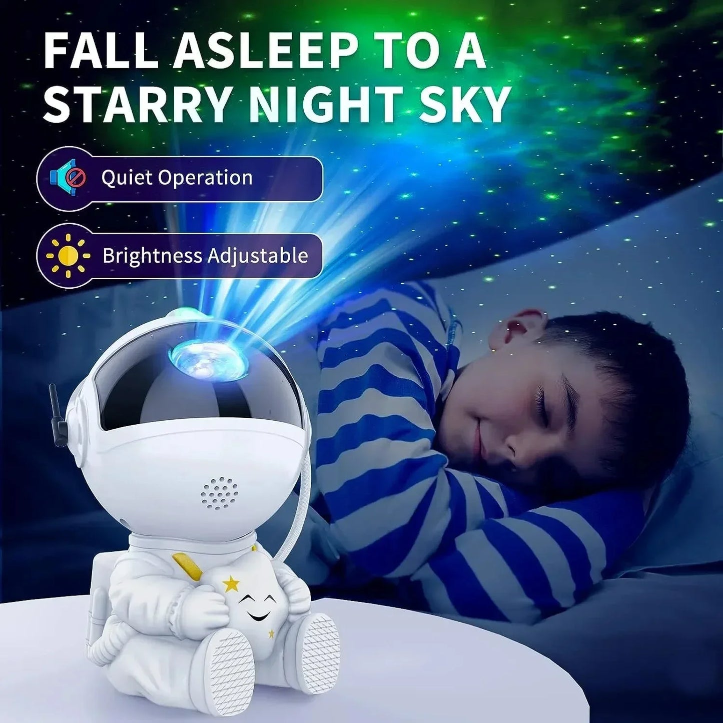 SULTAN Star Projector Galaxy Night Light Astronaut