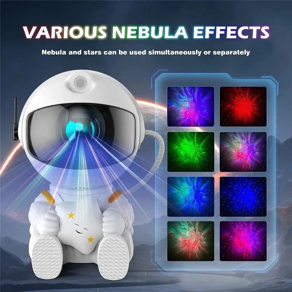 SULTAN Star Projector Galaxy Night Light Astronaut